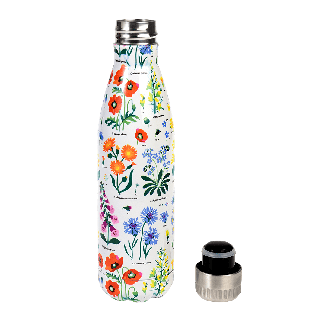 Expressive Floral Water Bottle - Molly & Rex