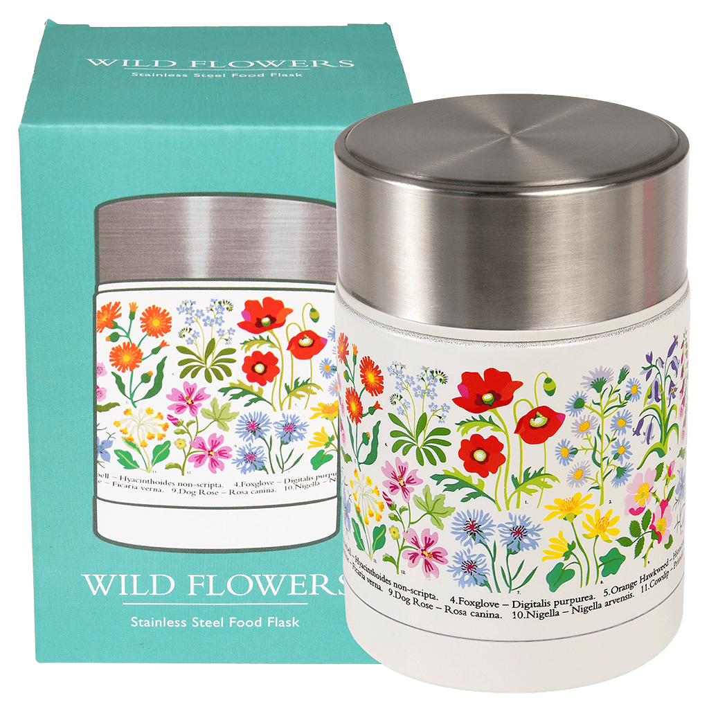 Wild Flowers Stainless Steel Bottle 500ml