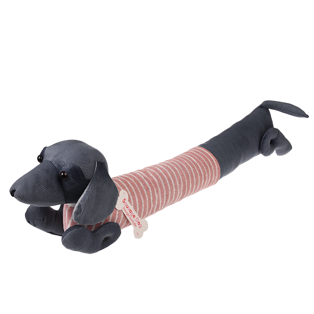 Sausage Dog Draught Excluder Pink Rex London