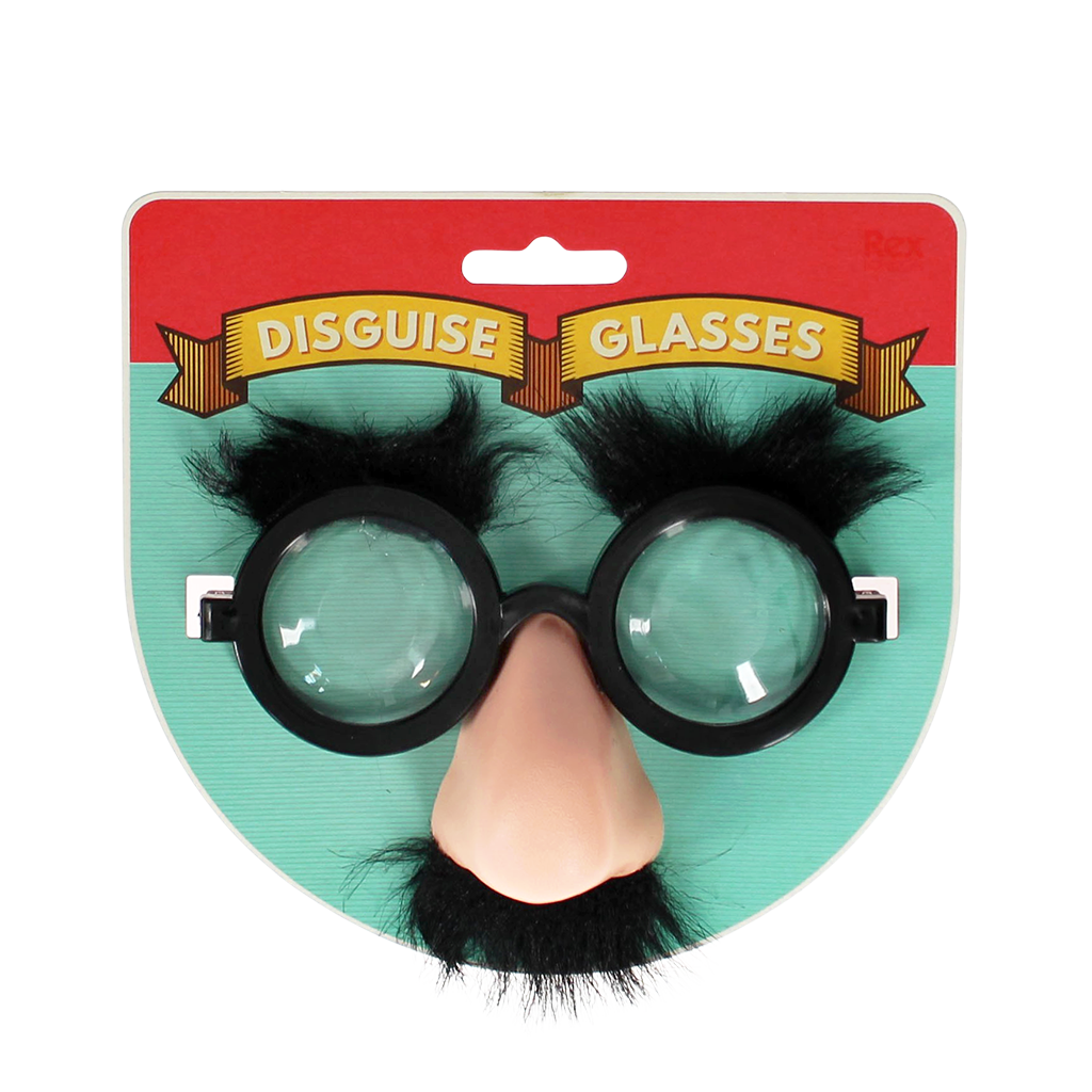 Accoutrements Fuzzy Nose And Glasses Classic Disguise