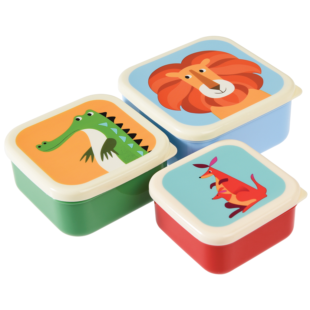 Kids Snack Box With Ice Pack Jungle Animals Plastic Snack Box Kids Lunch  Box Kids Bento Box Safari Lunch Box Jungle Snack Box -  Hong Kong