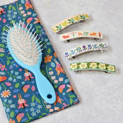 DIY hair clips with washi tape DIY hair clips with washi tape