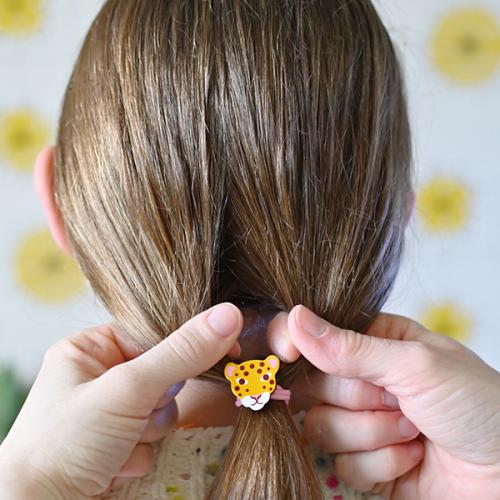 Belle-inspired pony tail Belle-inspired pony tail