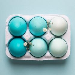 Ombre eggs Ombre eggs