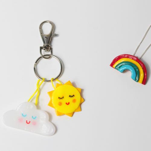 Easy Clay Keychains - thesassylife