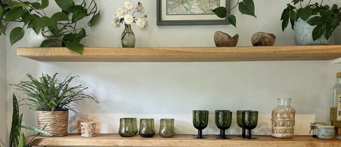 olive shelf