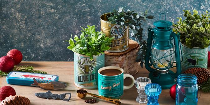 Mug, storage tin and trending gifts