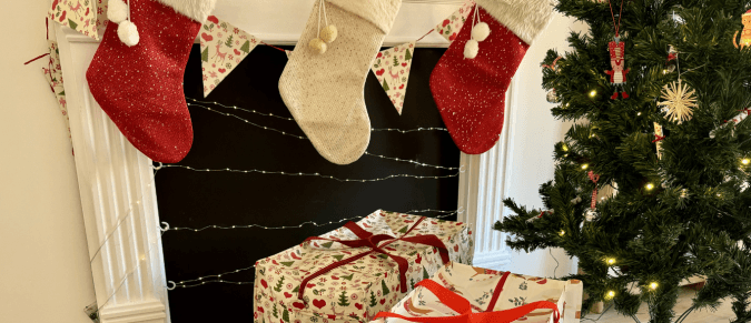 Stockings with jumbo bags