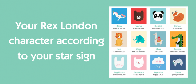 Your Rex London character, according to your star sign