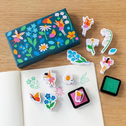 Mini stamp set fairies