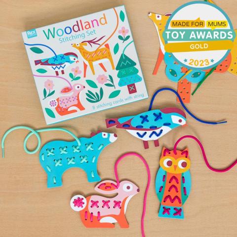 Animals stitching set