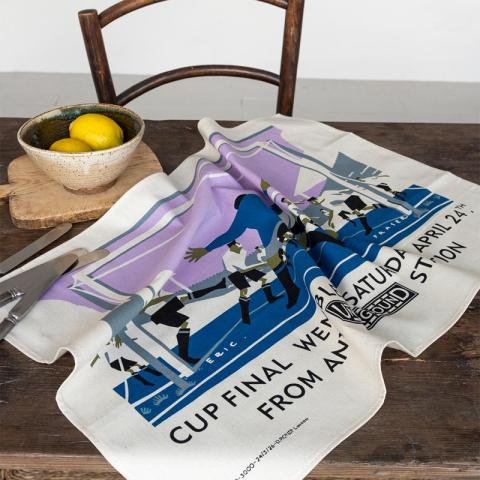 Football tea towel