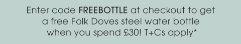 Free Folk Doves steel water bottle