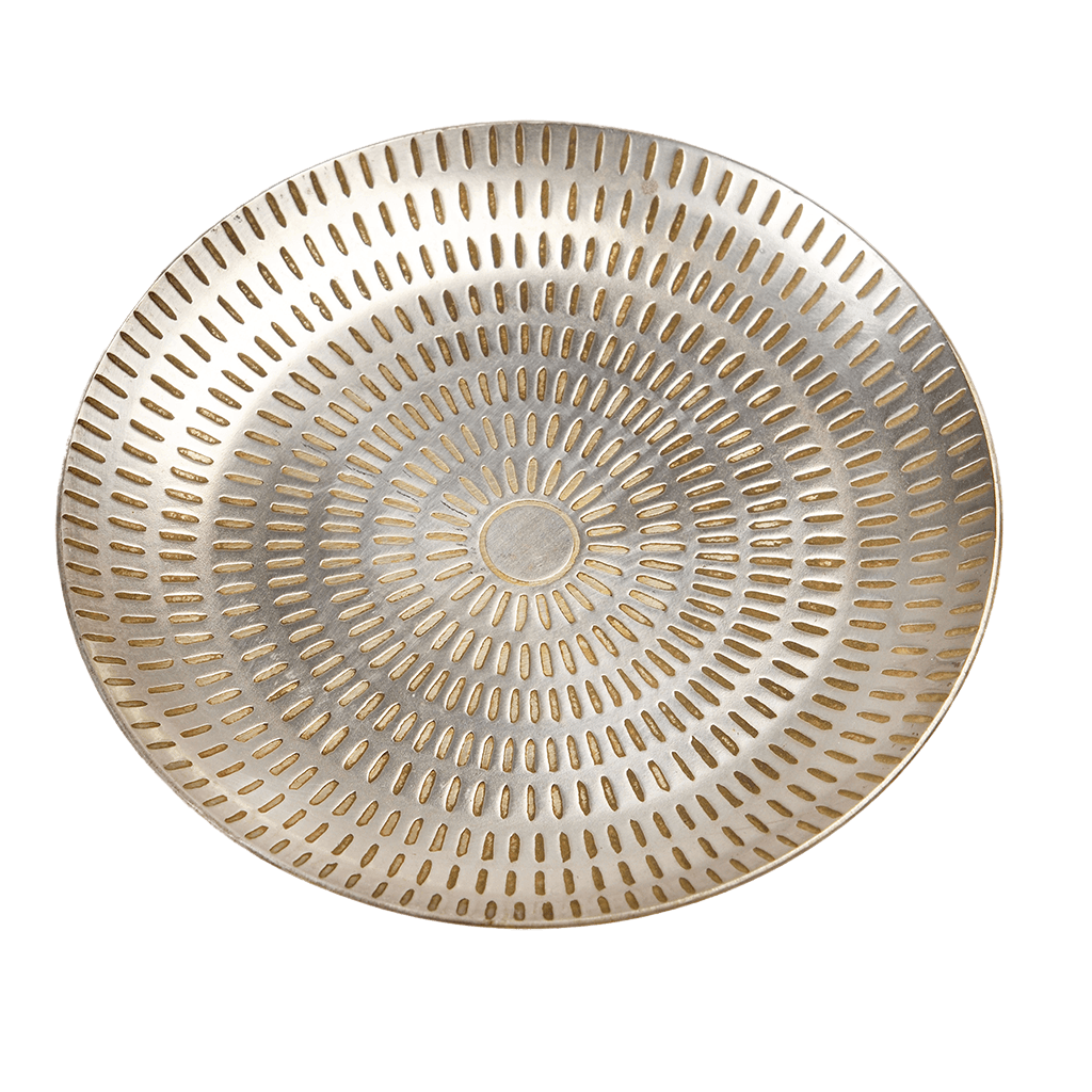 ﻿Silvered Brass Jewellery Dish | ﻿Rex London