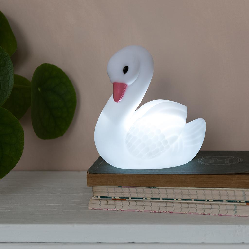 swan night light