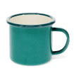 Enamel mug - Teal