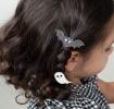 Glitter hair bands (set of 4) - Spooky