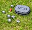 Mini Boules set in travel case