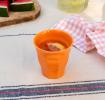 Melamine beaker (150ml) - Orange