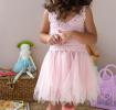 Crochet dress - Pale Pink