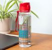 Drinks bottle with push button lid 700ml - Periodic table