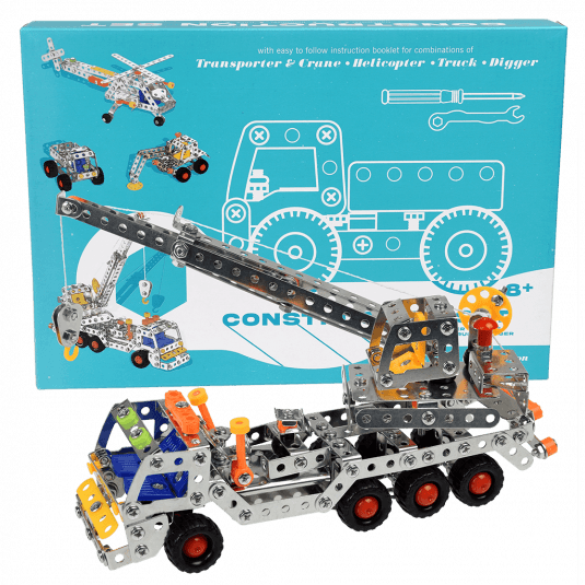 4 in 1 vehicle construction set