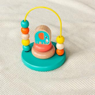 Wild Wonders Mini Bead Loop And Stacker Toy