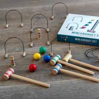 Mini croquet set