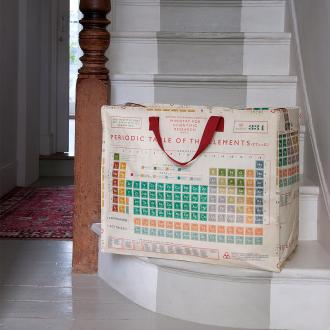 Periodic Table Design Jumbo Storage Bag