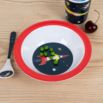 Space Age Melamine Bowl