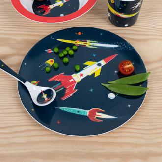 Space Age Melamine Plate