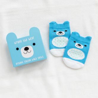 Bruno The Bear Socks (one Pair)