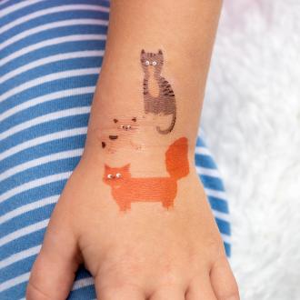 Nine Lives Temporary Tattoos (2 Sheets)