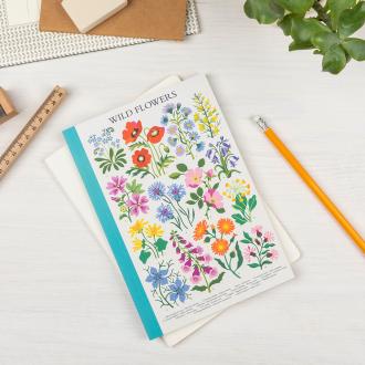 Wild Flowers A5 Notebook