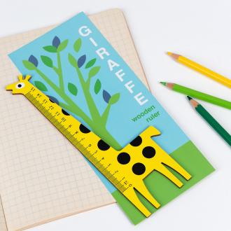 Giraffe Wooden Ruler