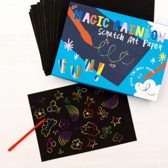 Rainbow Scratch Art Kit