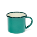 Enamel espresso mug - Teal