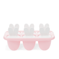 Bunny ear ice lolly mould - Pink