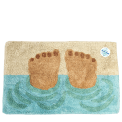 Bathing Feet Tufted Cotton Bath Mat