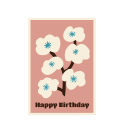 Blossom Tree Birthday Card