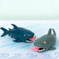 Leg-biting shark squeezy toy - Assorted