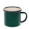 Enamel mug - Dark green