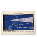 Cotton tea towel - TfL Vintage Poster "Boat Race"