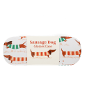 Glasses case & cleaning cloth - Sausage Dog