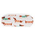 Glasses case & cleaning cloth - Sausage Dog