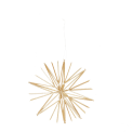 Straw star decoration (15cm)