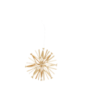 Straw star decoration (8cm)