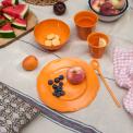 Melamine plate-bowl-cup-spoon - Orange