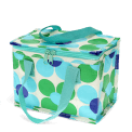 Lunch Bag - Blue And Green Daisy