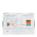 Wooden weaving loom set